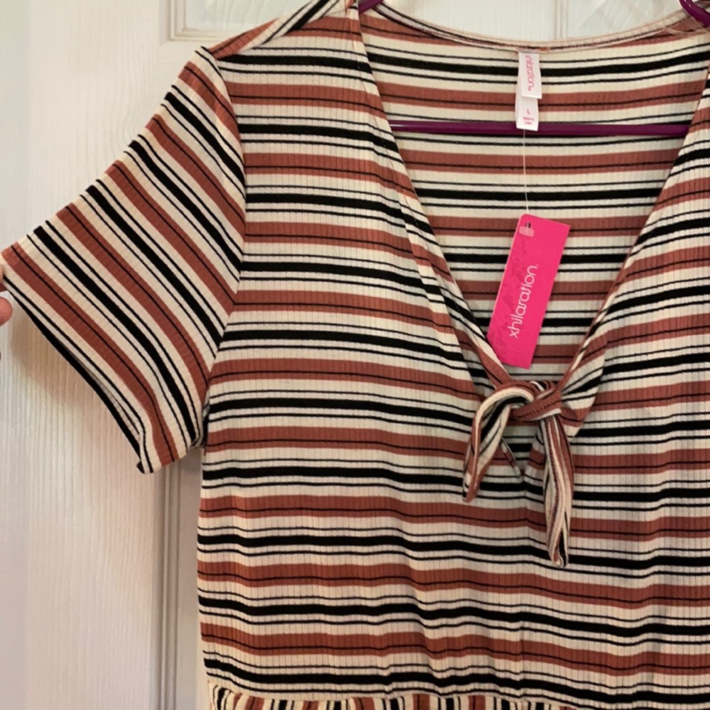 Striped Xhilaration Jumpsuit!